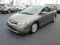 2008 Galaxy Gray Metallic Honda Civic Hybrid Sedan  photo #2