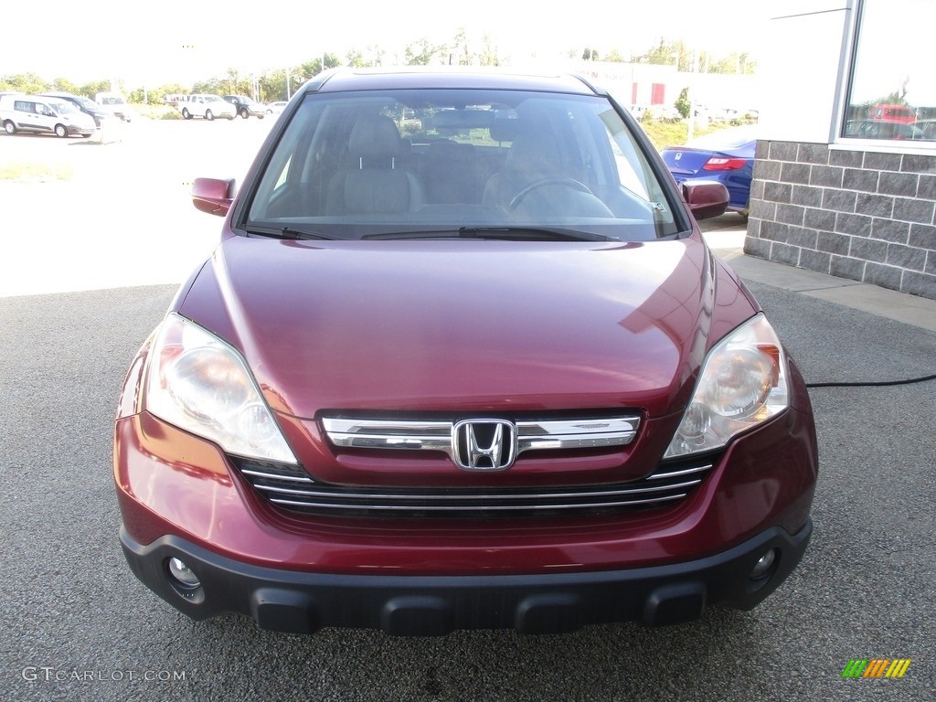 2009 CR-V EX-L 4WD - Tango Red Pearl / Gray photo #19