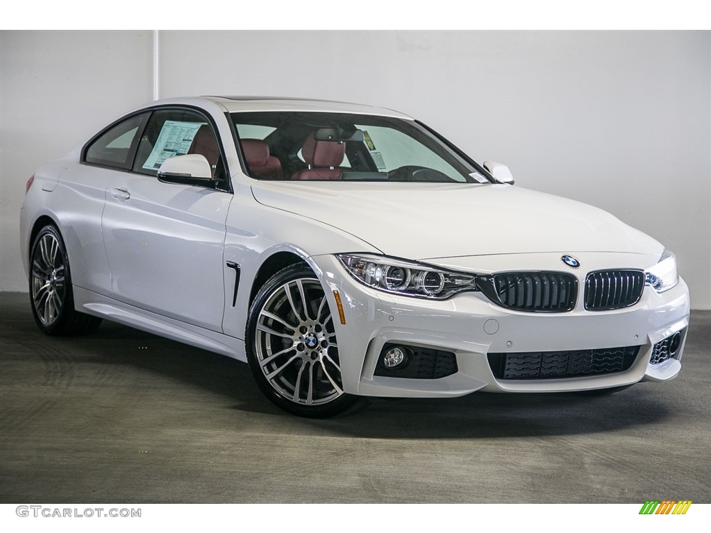 Alpine White 2017 BMW 4 Series 430i Coupe Exterior Photo #116372123