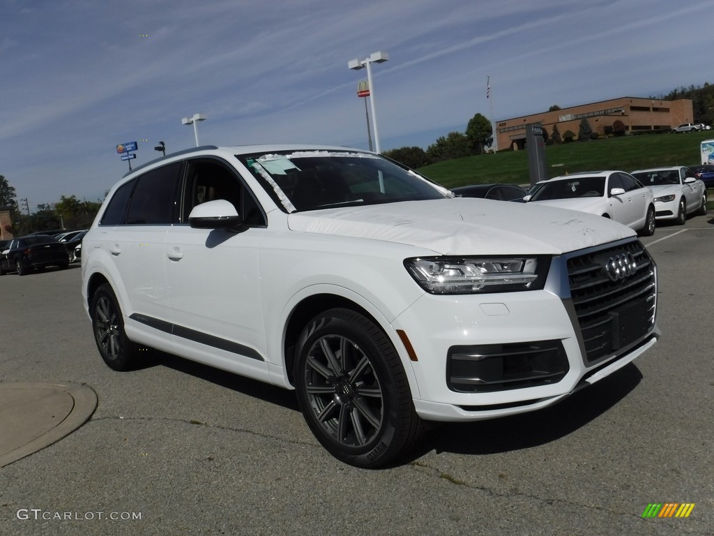 2017 Q7 3.0T quattro Premium Plus - Glacier White Metallic / Nougat Brown photo #7