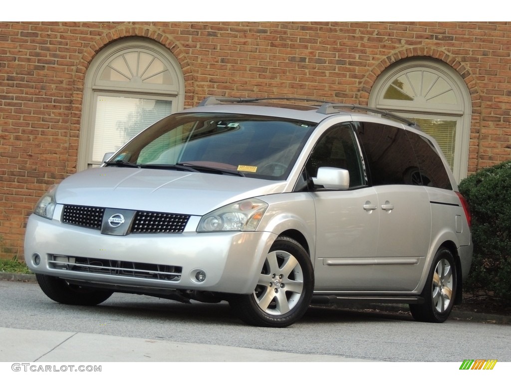 2004 Quest 3.5 SE - Silver Mist Metallic / Rouge photo #1