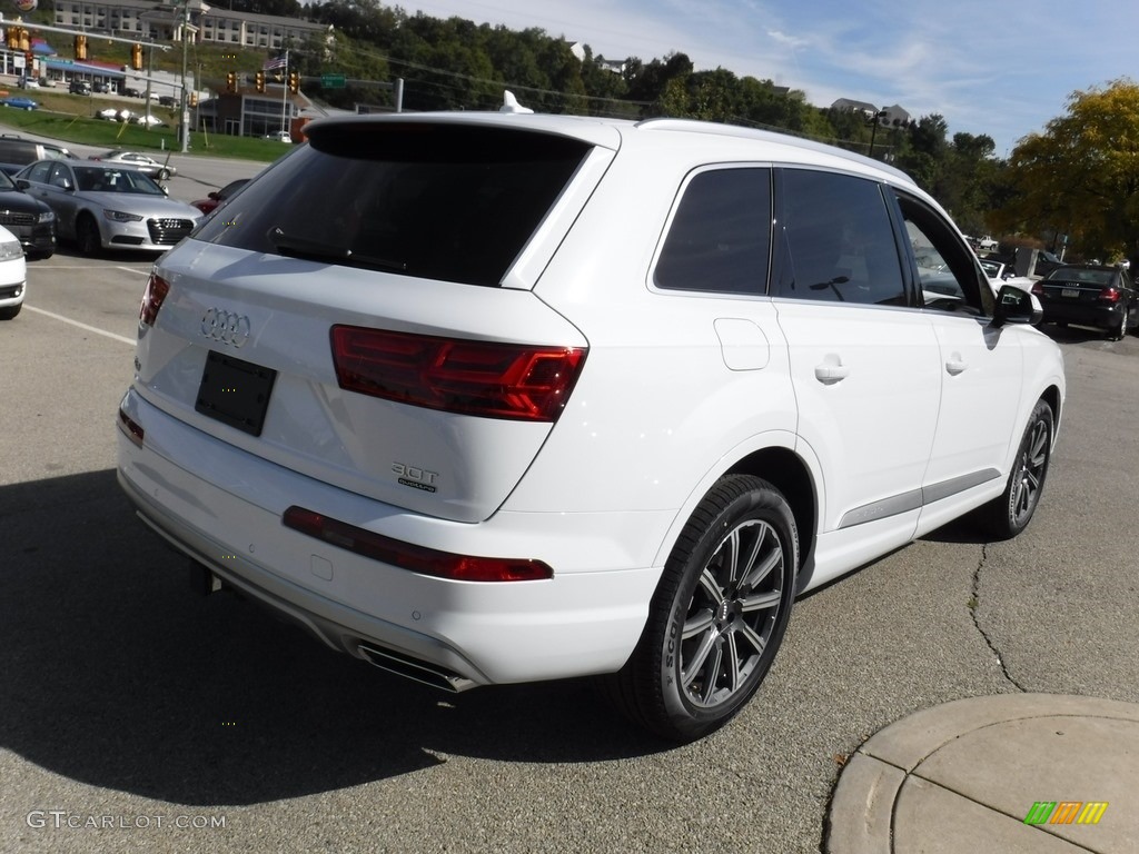 2017 Q7 3.0T quattro Premium Plus - Glacier White Metallic / Nougat Brown photo #13