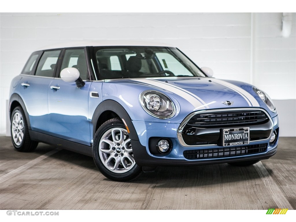 Digital Blue Metallic 2017 Mini Clubman Cooper Exterior Photo #116372723