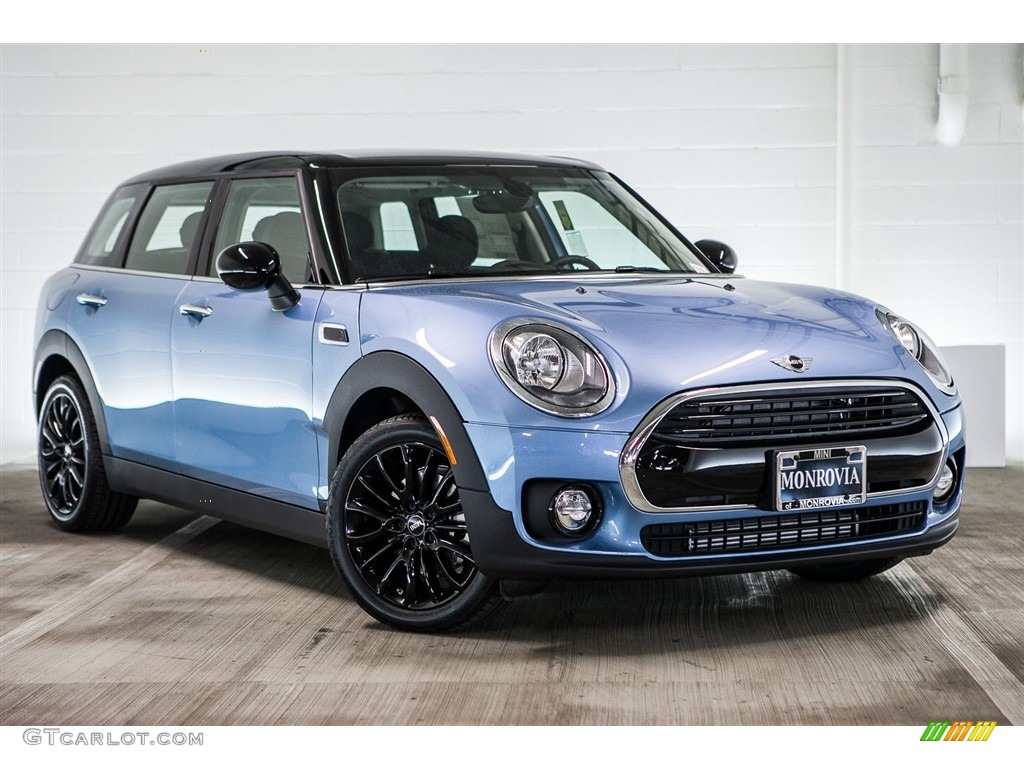 Digital Blue Metallic 2017 Mini Clubman Cooper Exterior Photo #116373050