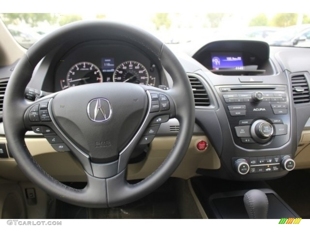 2017 Acura RDX AWD Parchment Dashboard Photo #116373285