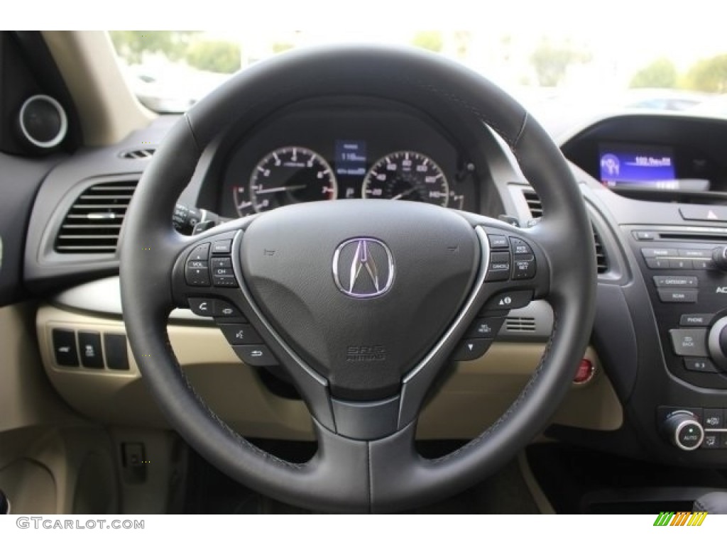 2017 Acura RDX AWD Parchment Steering Wheel Photo #116373593