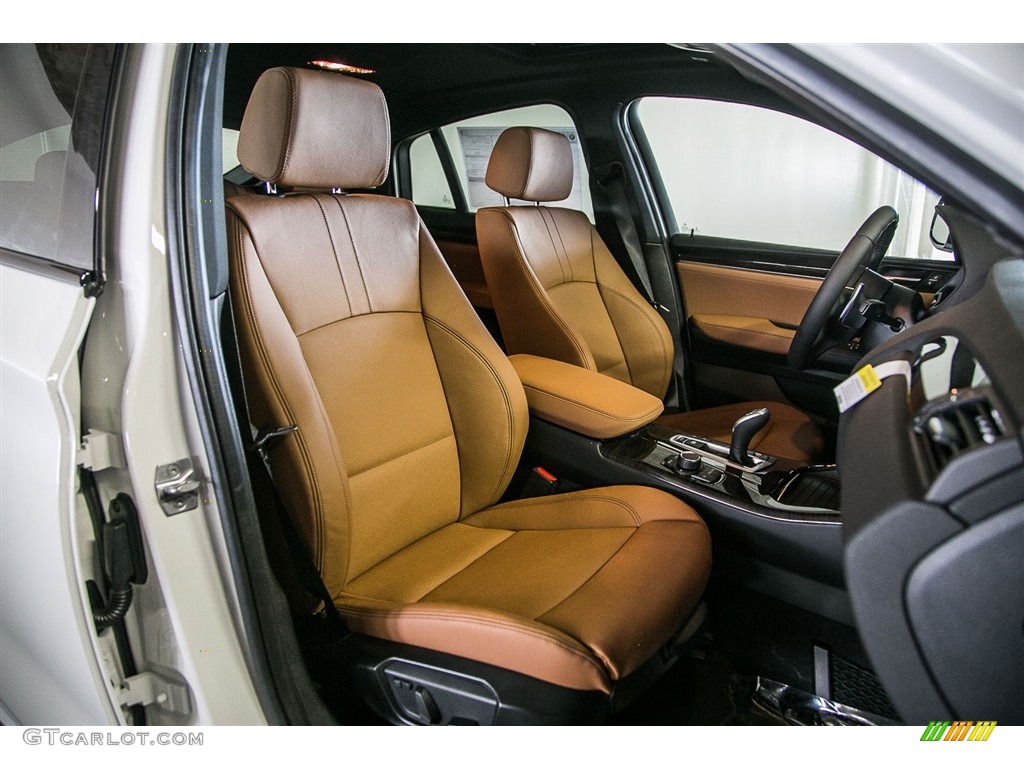 Saddle Brown Interior 2017 BMW X4 xDrive28i Photo #116373755