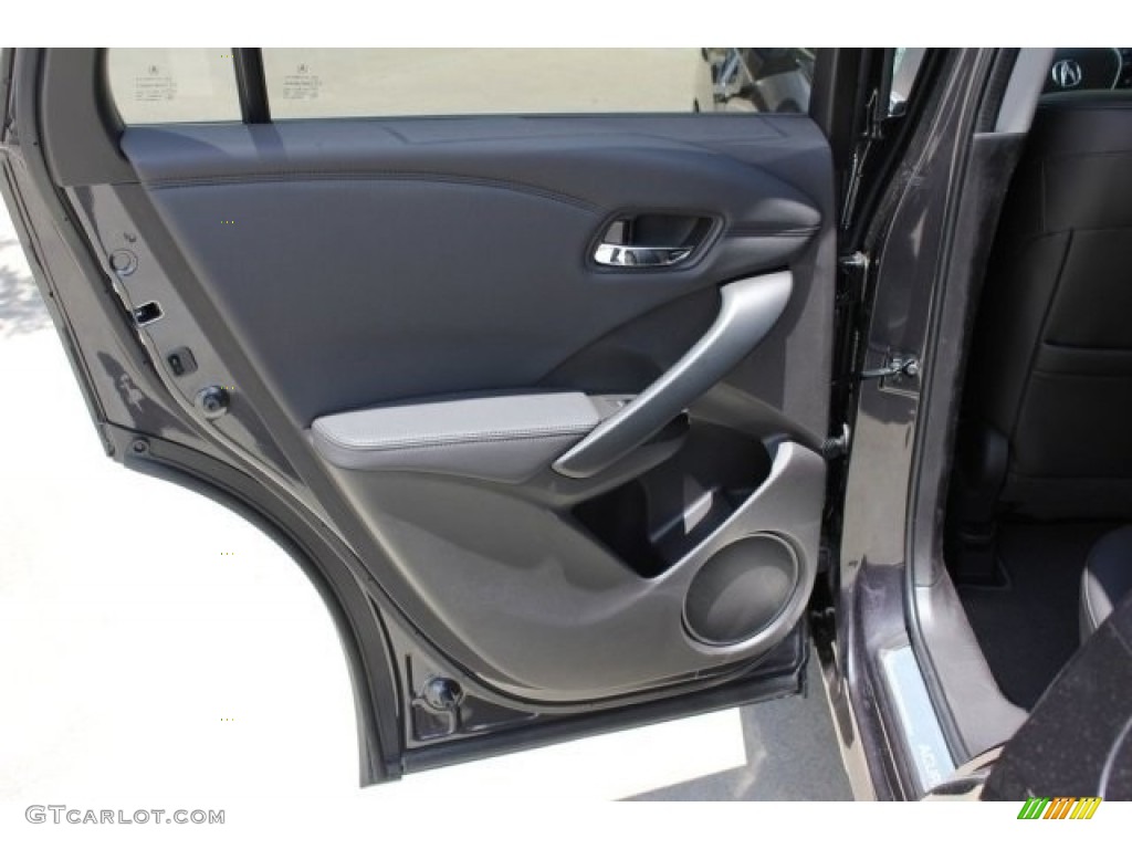 2017 Acura RDX Advance AWD Graystone Door Panel Photo #116374883