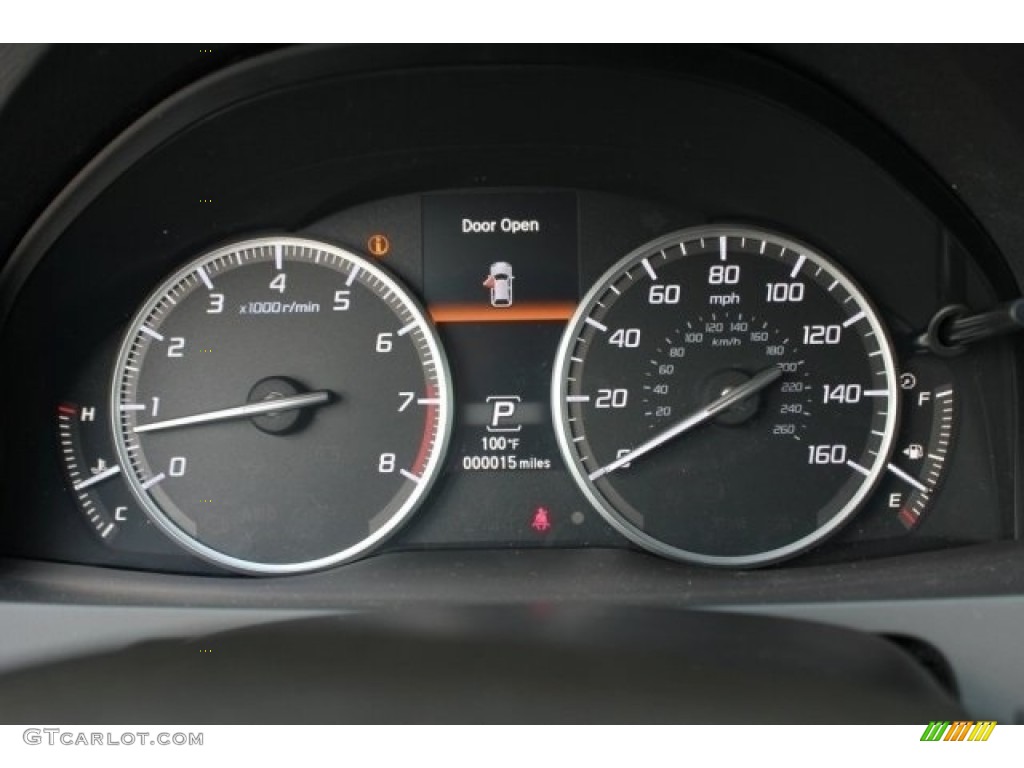 2017 Acura RDX Advance AWD Gauges Photo #116375423