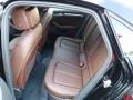 2017 Audi A3 Chestnut Brown Interior Rear Seat Photo