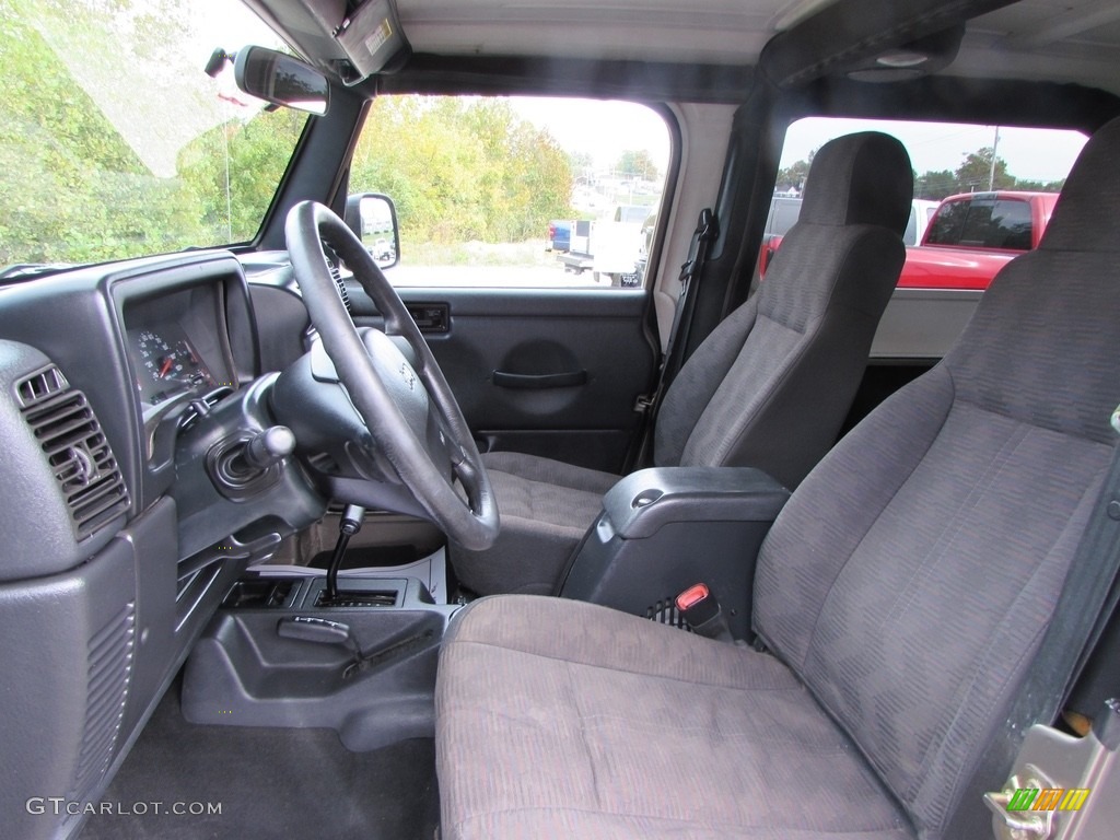 2004 Wrangler Sport 4x4 - Light Khaki Metallic / Dark Slate Gray photo #19