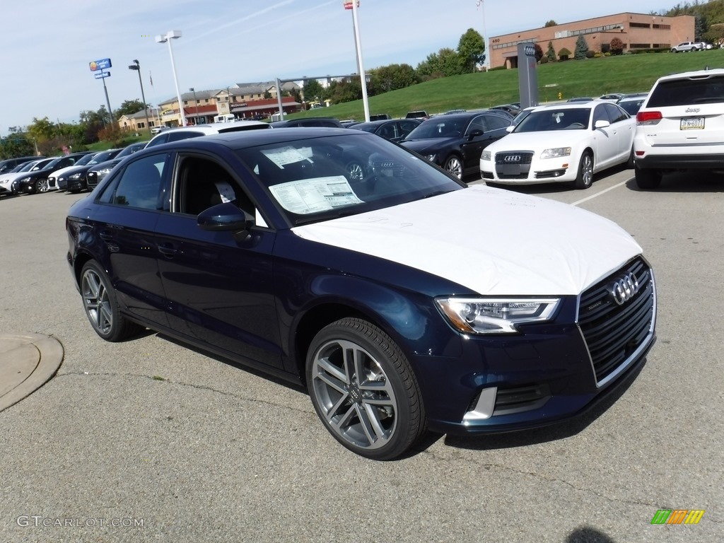 Cosmos Blue Metallic 2017 Audi A3 2.0 Premium quttaro Exterior Photo #116376596