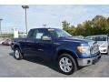 2010 Dark Blue Pearl Metallic Ford F150 XLT SuperCab 4x4  photo #1