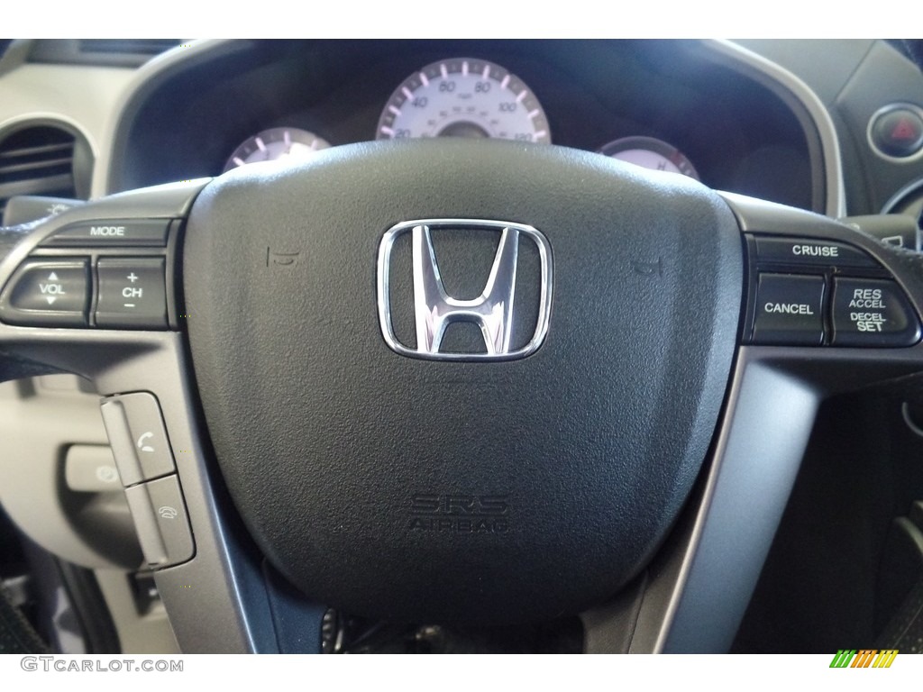 2015 Pilot EX 4WD - Modern Steel Metallic / Gray photo #19