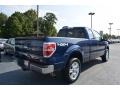 2010 Dark Blue Pearl Metallic Ford F150 XLT SuperCab 4x4  photo #3