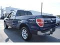 2010 Dark Blue Pearl Metallic Ford F150 XLT SuperCab 4x4  photo #5