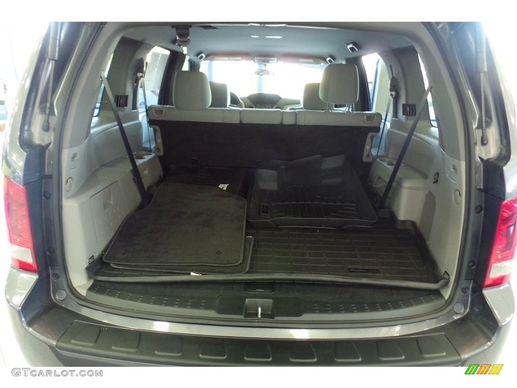 2015 Pilot EX 4WD - Modern Steel Metallic / Gray photo #26