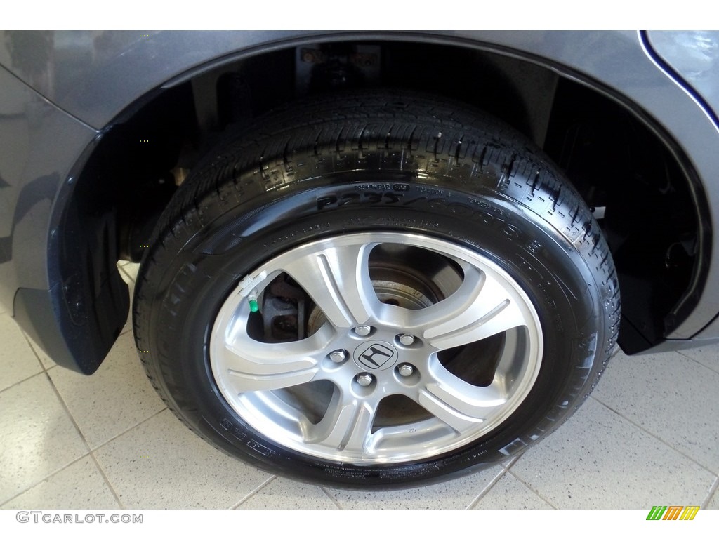 2015 Pilot EX 4WD - Modern Steel Metallic / Gray photo #30