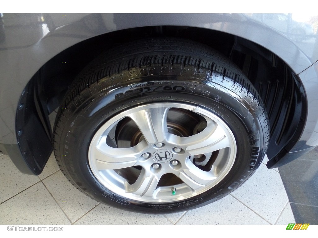 2015 Pilot EX 4WD - Modern Steel Metallic / Gray photo #31