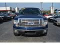 2010 Dark Blue Pearl Metallic Ford F150 XLT SuperCab 4x4  photo #25