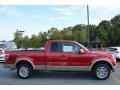 2011 Red Candy Metallic Ford F150 Lariat SuperCab  photo #2