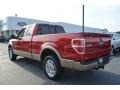 2011 Red Candy Metallic Ford F150 Lariat SuperCab  photo #5