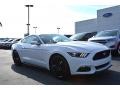 2017 Oxford White Ford Mustang Ecoboost Coupe  photo #1