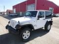 2017 Bright White Jeep Wrangler Sport 4x4  photo #1