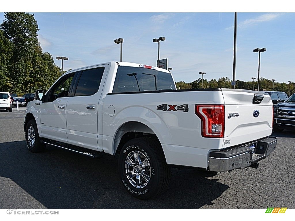 2016 F150 XLT SuperCrew 4x4 - Oxford White / Medium Earth Gray photo #21