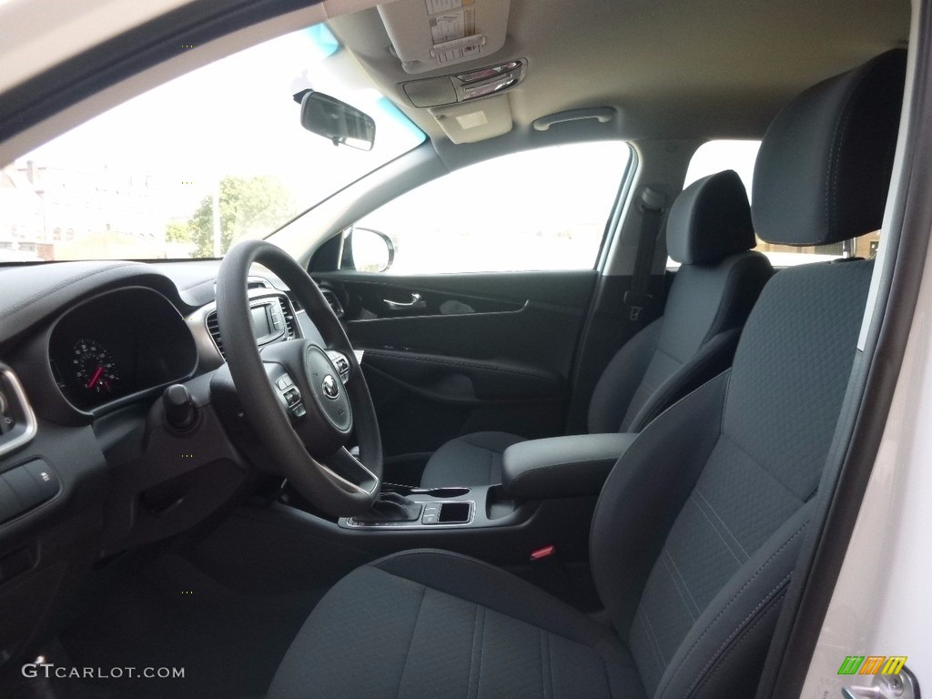 Black Interior 2017 Kia Sorento LX Photo #116380250