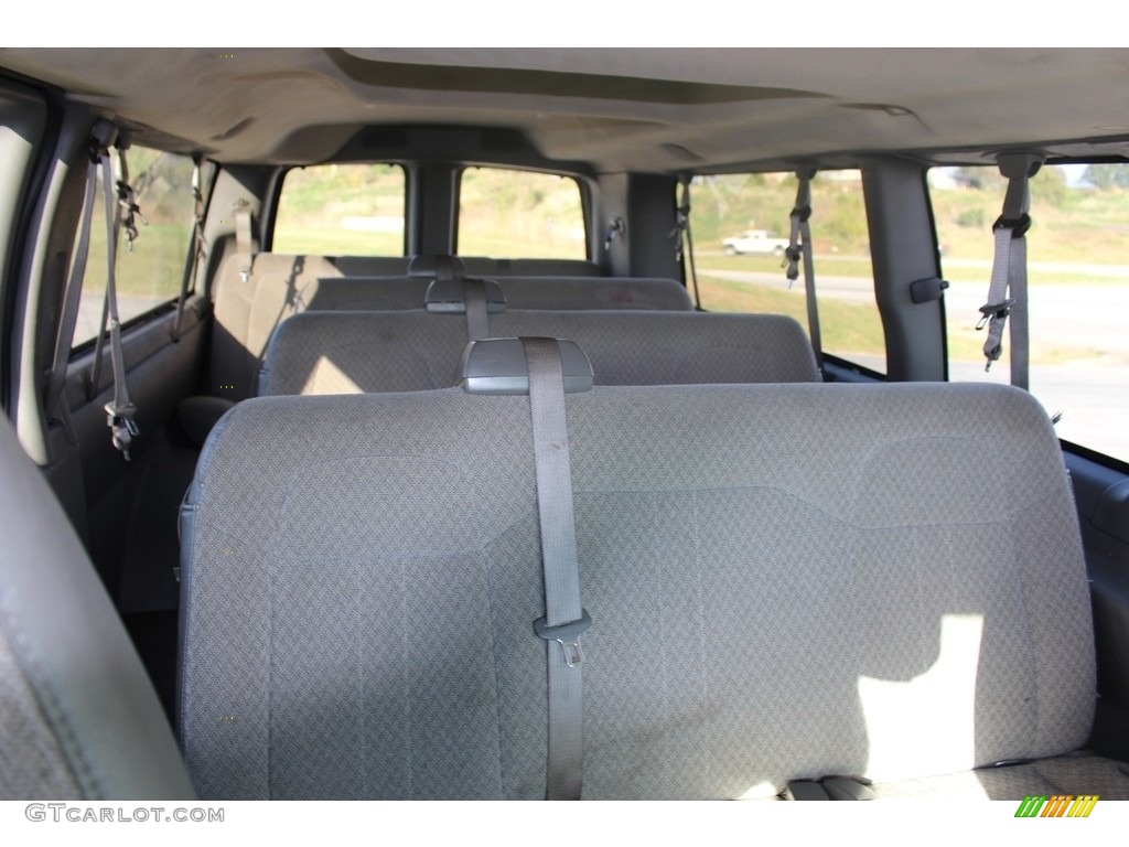 2011 Express LT 3500 Extended Passenger Van - Dark Green Metallic / Medium Pewter photo #3