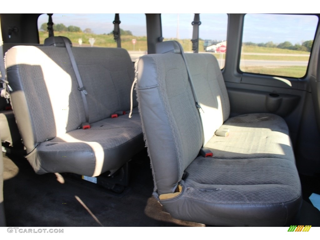2011 Express LT 3500 Extended Passenger Van - Dark Green Metallic / Medium Pewter photo #7