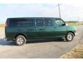 Dark Green Metallic - Express LT 3500 Extended Passenger Van Photo No. 22