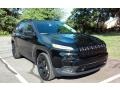 2017 Diamond Black Crystal Pearl Jeep Cherokee Sport Altitude 4x4  photo #11