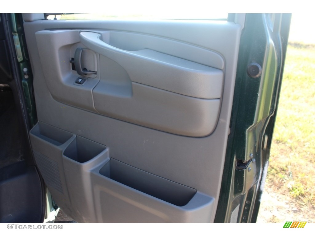 2011 Express LT 3500 Extended Passenger Van - Dark Green Metallic / Medium Pewter photo #27