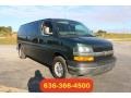 Dark Green Metallic - Express LT 3500 Extended Passenger Van Photo No. 38