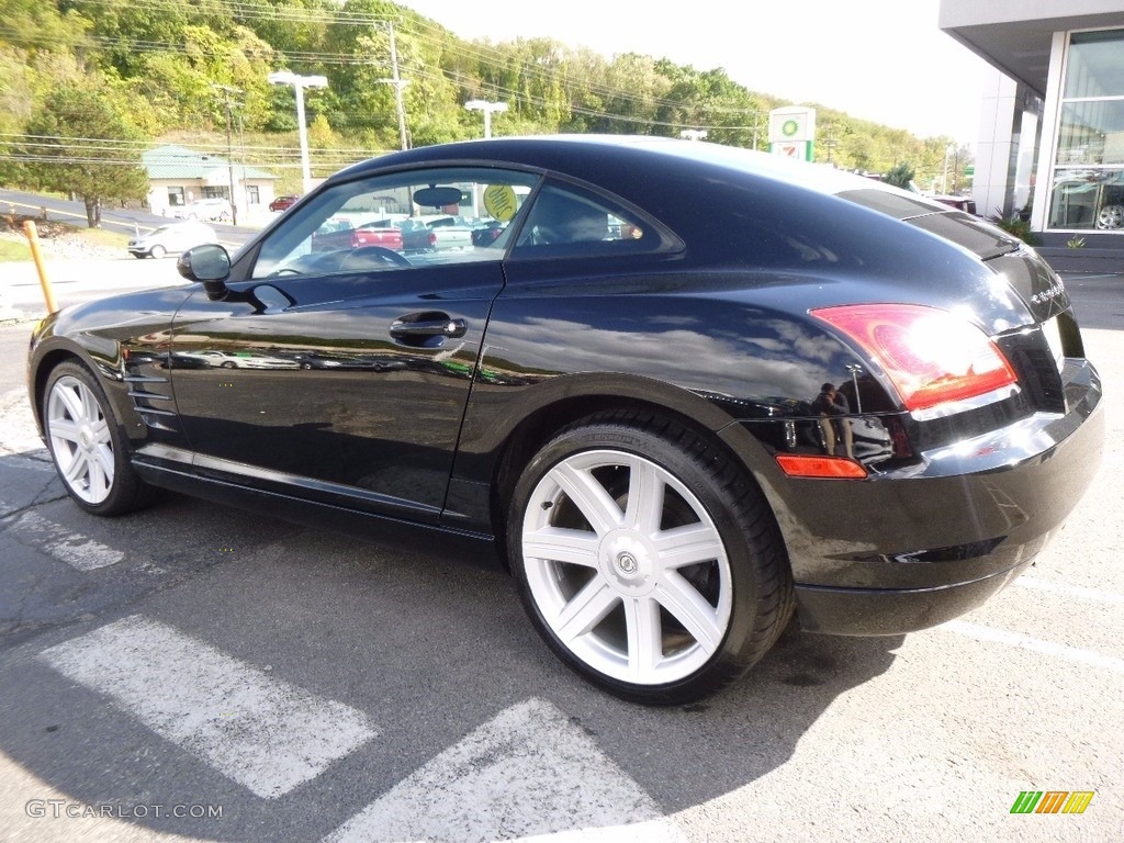 2006 Crossfire Coupe - Black / Dark Slate Gray photo #3