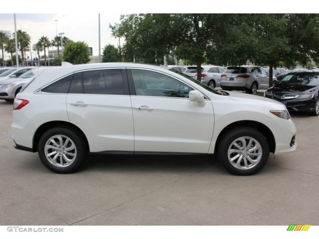White Diamond Pearl 2017 Acura RDX Standard RDX Model Exterior Photo #116382233
