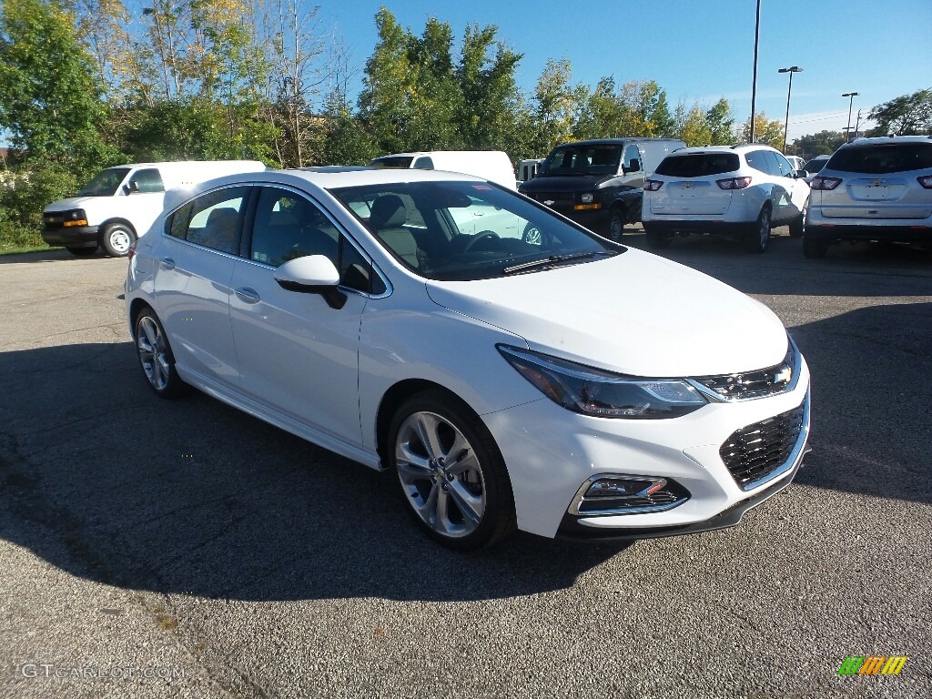 Summit White 2017 Chevrolet Cruze Premier Exterior Photo #116382734
