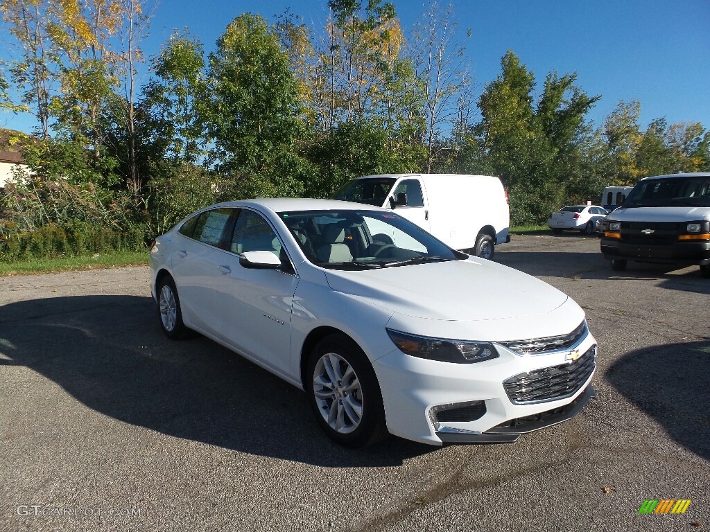 2017 Malibu LT - Summit White / Dark Atmosphere/Medium Ash Gray photo #3