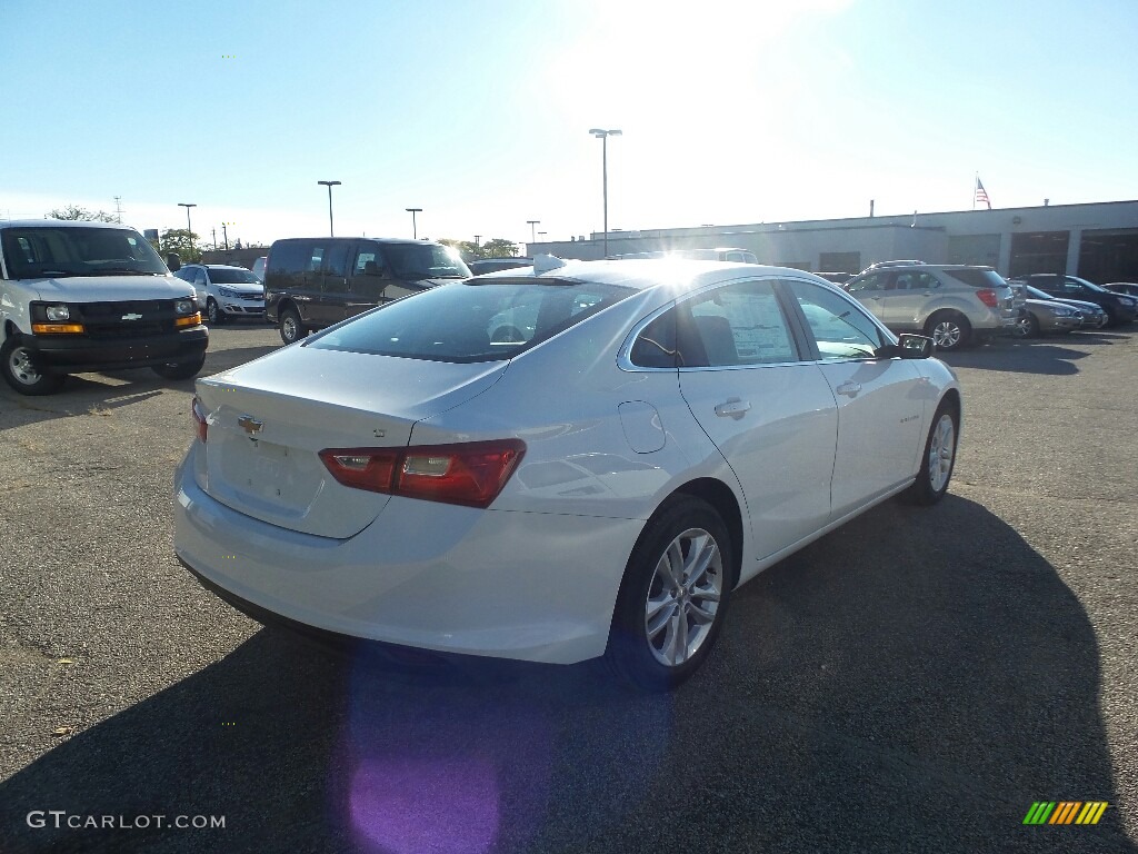 2017 Malibu LT - Summit White / Dark Atmosphere/Medium Ash Gray photo #5