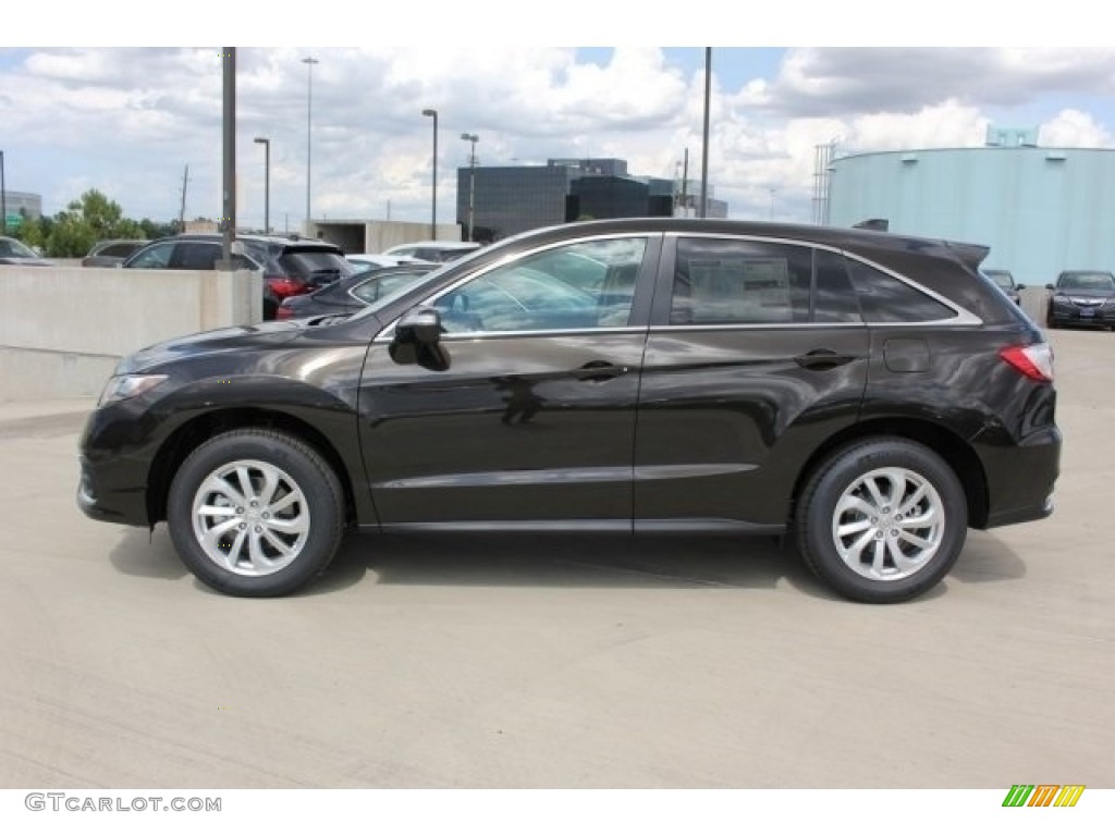 Kona Coffee Metallic 2017 Acura RDX Standard RDX Model Exterior Photo #116383571