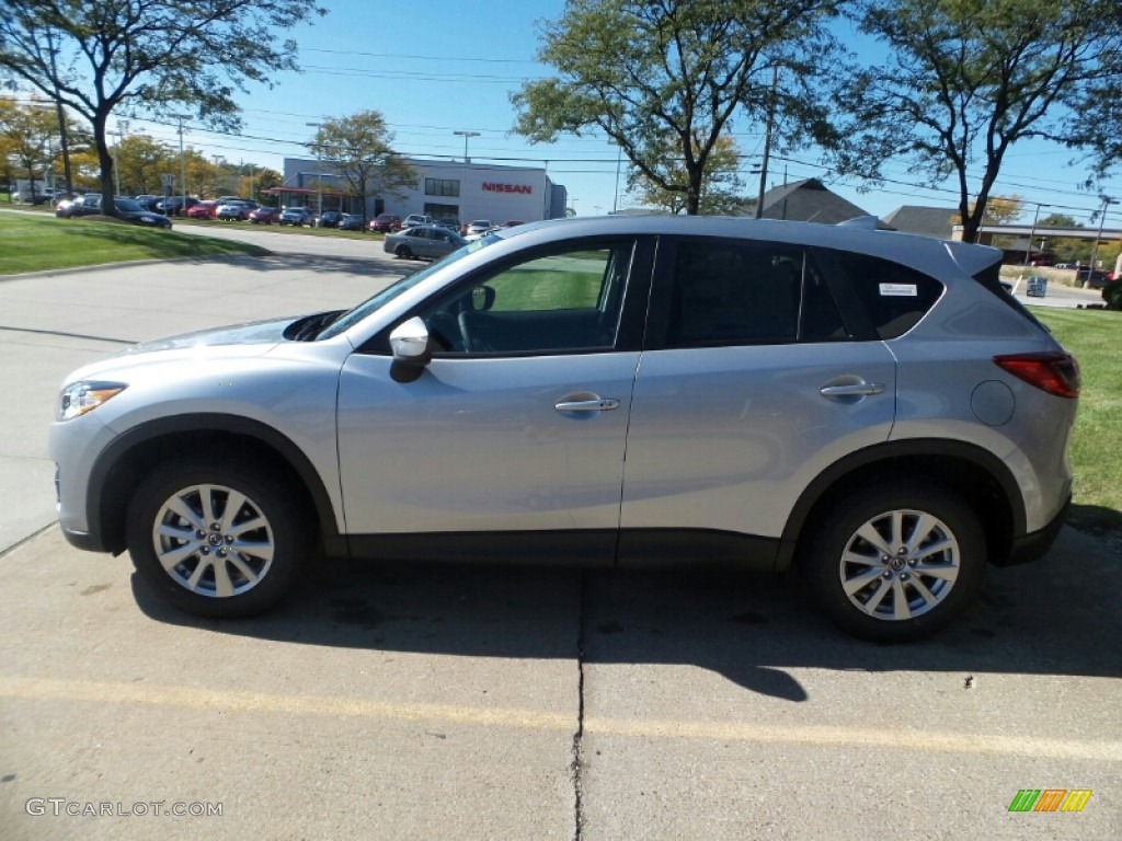 2016 CX-5 Touring AWD - Sonic Silver Metallic / Black photo #2