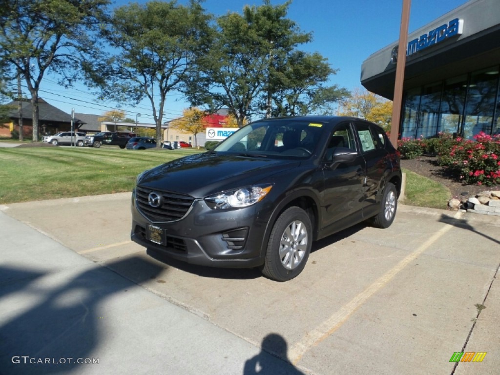 2016 CX-5 Sport AWD - Meteor Gray Mica / Black photo #1