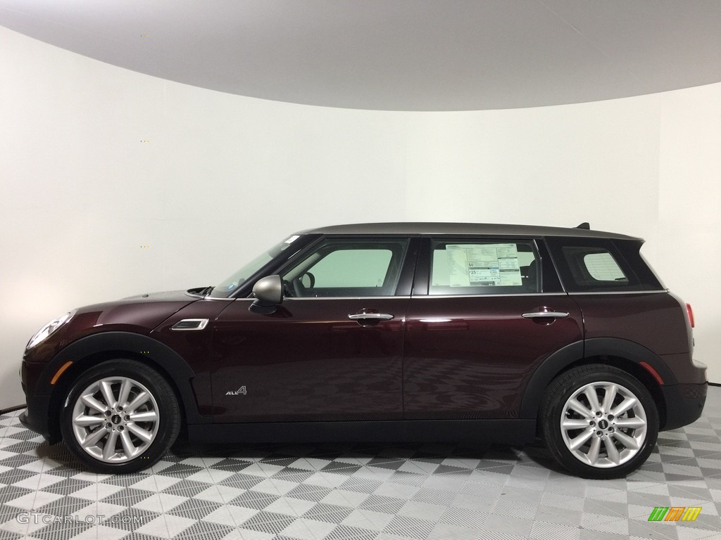 Pure Burgundy Metallic 2017 Mini Clubman Cooper ALL4 Exterior Photo #116385083