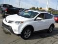 2015 Super White Toyota RAV4 XLE AWD  photo #6