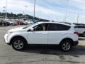 2015 Super White Toyota RAV4 XLE AWD  photo #7