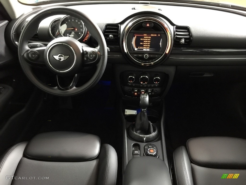 2017 Mini Clubman Cooper S ALL4 Black Pearl/Mottled Grey Cloth Dashboard Photo #116386205