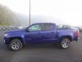 2016 Laser Blue Chevrolet Colorado Z71 Crew Cab 4x4  photo #8