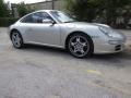 Arctic Silver Metallic 2006 Porsche 911 Carrera 4 Coupe